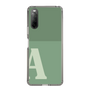 Slim Protection Case［ Original - initial two tone - A green ］