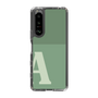 Slim Protection Case［ Original - initial two tone - A green ］