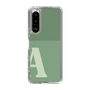 Slim Protection Case［ Original - initial two tone - A green ］