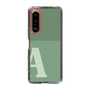 Slim Protection Case［ Original - initial two tone - A green ］
