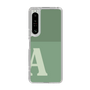 Slim Protection Case［ Original - initial two tone - A green ］
