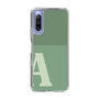 Slim Protection Case［ Original - initial two tone - A green ］