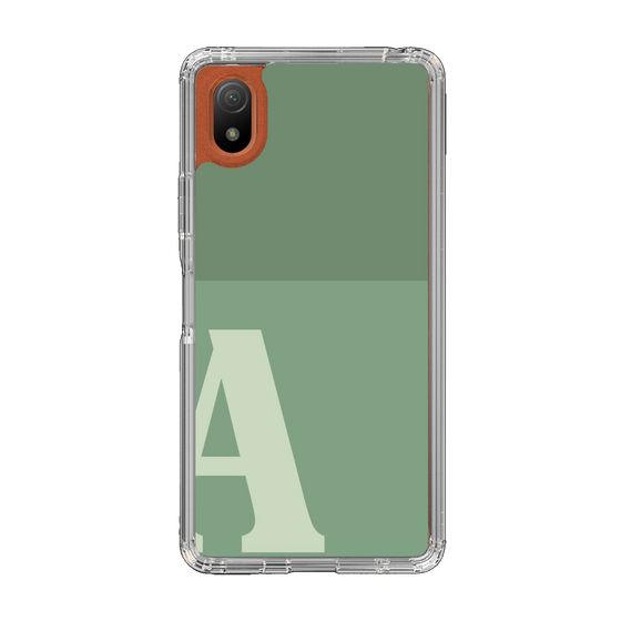 Slim Protection Case［ Original - initial two tone - A green ］