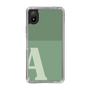 Slim Protection Case［ Original - initial two tone - A green ］