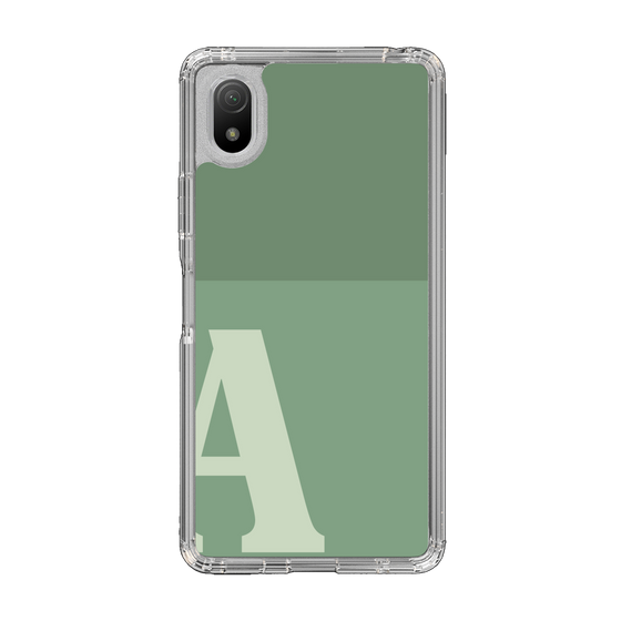 Slim Protection Case［ Original - initial two tone - A green ］