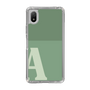 Slim Protection Case［ Original - initial two tone - A green ］