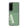 Slim Protection Case［ Original - initial two tone - A green ］