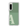 Slim Protection Case［ Original - initial two tone - A green ］