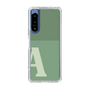 Slim Protection Case［ Original - initial two tone - A green ］