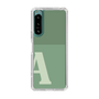 Slim Protection Case［ Original - initial two tone - A green ］