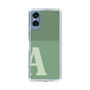 Slim Protection Case［ Original - initial two tone - A green ］