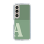 Slim Protection Case［ Original - initial two tone - A green ］