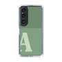 Slim Protection Case［ Original - initial two tone - A green ］