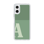 Slim Protection Case［ Original - initial two tone - A green ］