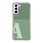 Slim Protection Case［ Original - initial two tone - A green ］
