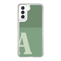 Slim Protection Case［ Original - initial two tone - A green ］