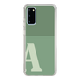 Slim Protection Case［ Original - initial two tone - A green ］