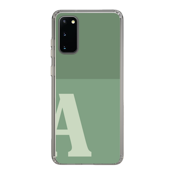 Slim Protection Case［ Original - initial two tone - A green ］