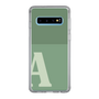 Slim Protection Case［ Original - initial two tone - A green ］