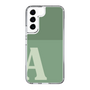 Slim Protection Case［ Original - initial two tone - A green ］