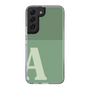 Slim Protection Case［ Original - initial two tone - A green ］