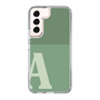 Slim Protection Case［ Original - initial two tone - A green ］