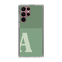 Slim Protection Case［ Original - initial two tone - A green ］