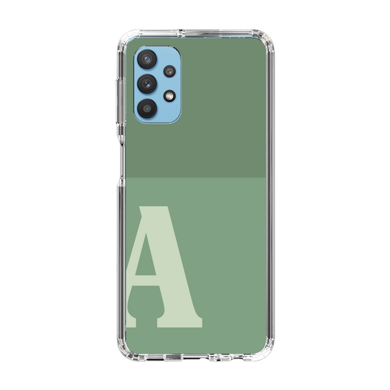 Slim Protection Case［ Original - initial two tone - A green ］