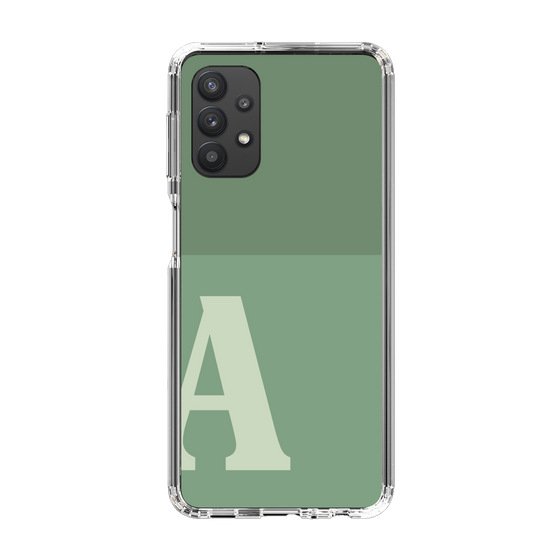 Slim Protection Case［ Original - initial two tone - A green ］