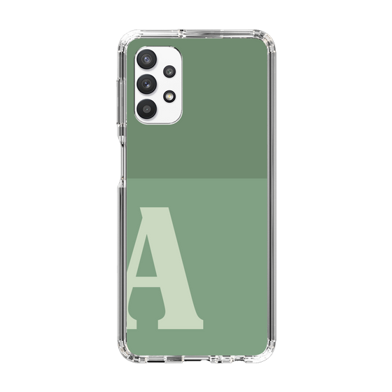Slim Protection Case［ Original - initial two tone - A green ］