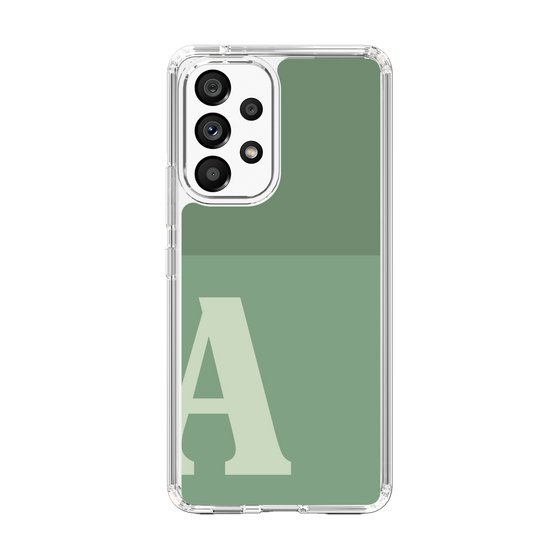 Slim Protection Case［ Original - initial two tone - A green ］