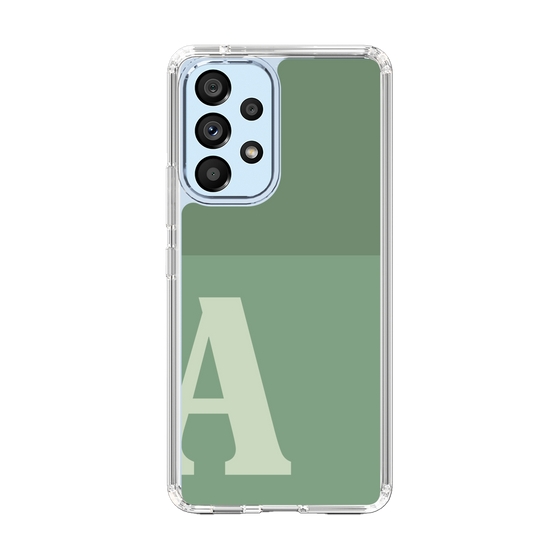 Slim Protection Case［ Original - initial two tone - A green ］