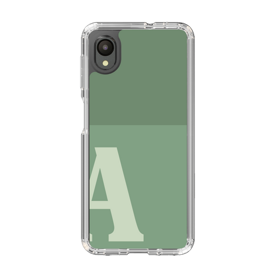 Slim Protection Case［ Original - initial two tone - A green ］