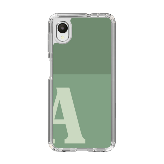 Slim Protection Case［ Original - initial two tone - A green ］