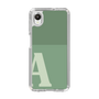 Slim Protection Case［ Original - initial two tone - A green ］