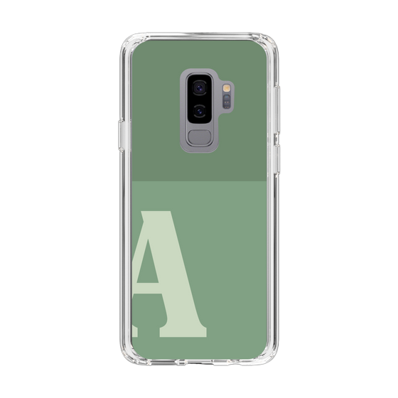Slim Protection Case［ Original - initial two tone - A green ］
