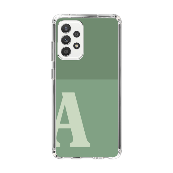Slim Protection Case［ Original - initial two tone - A green ］