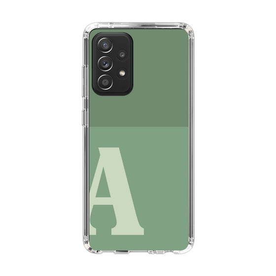 Slim Protection Case［ Original - initial two tone - A green ］