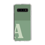 Slim Protection Case［ Original - initial two tone - A green ］