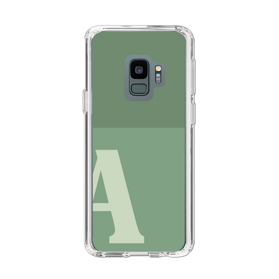 Slim Protection Case［ Original - initial two tone - A green ］