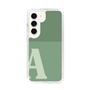 Slim Protection Case［ Original - initial two tone - A green ］