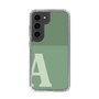 Slim Protection Case［ Original - initial two tone - A green ］