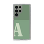 Slim Protection Case［ Original - initial two tone - A green ］