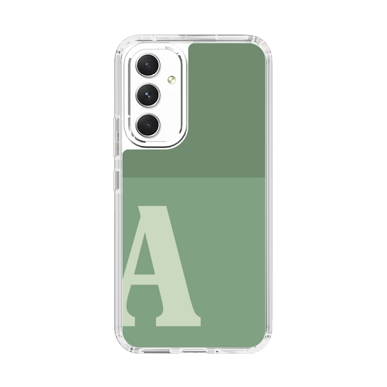 Slim Protection Case［ Original - initial two tone - A green ］