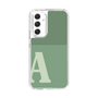 Slim Protection Case［ Original - initial two tone - A green ］