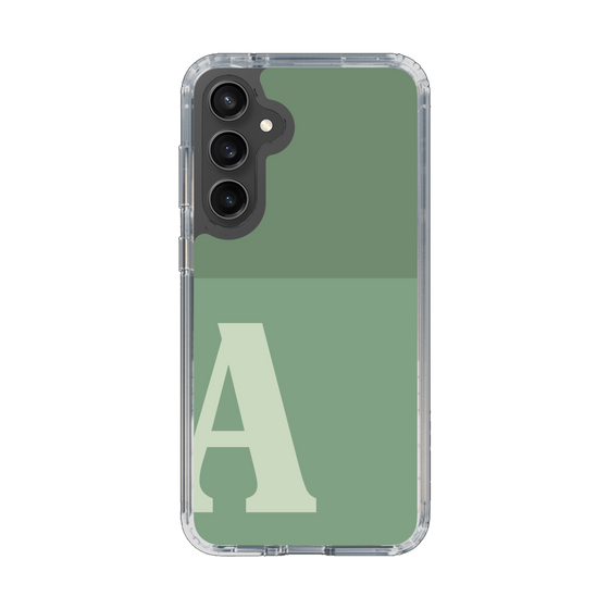 Slim Protection Case［ Original - initial two tone - A green ］