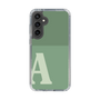 Slim Protection Case［ Original - initial two tone - A green ］