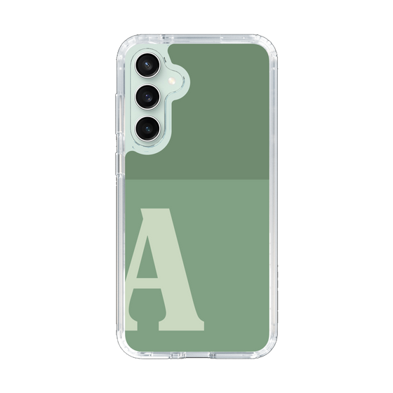 Slim Protection Case［ Original - initial two tone - A green ］