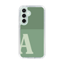 Slim Protection Case［ Original - initial two tone - A green ］