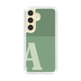 Slim Protection Case［ Original - initial two tone - A green ］